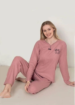 Женская пижама пудровая U6742 XXL