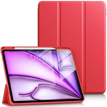 Чехол для iPad Pro 11 Smart Case с держателем для карандаша красный для защиты и удобства использования