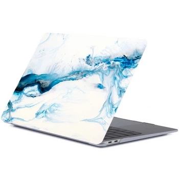 Чохол для MacBook Pro 16.2" PRINT Case (2021-2026) – M1/M2/M3/M4/M5 (A2485, A2780, A2991, A3186, A3403, A3428, A3429) – Blue-White
