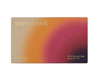 Палетка теней для век Warm Crush Eyeshadow Palette 11 г Paese