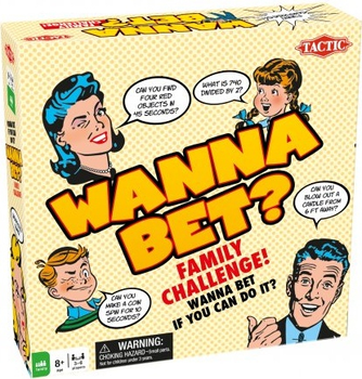 Настільна гра Tactic Wanna Bet? (литовська версія) 41028 (6416739410289)