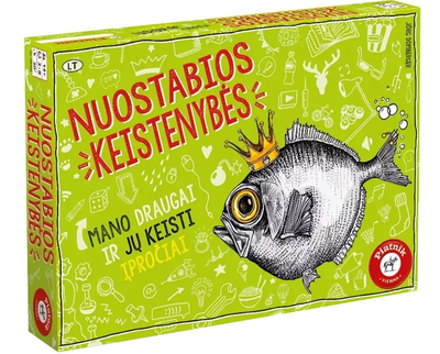 Настільна гра Piatnik Wonderfully Weird (литовська версія) 785368 (9001890785368)