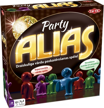 Настільна гра Tactic Alias Party (латвійська версія) 53238 (6416739532387)