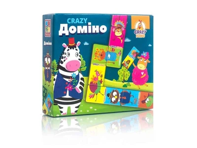Гра настільна VLADI TOYS Crazy Доміно VT8055-10