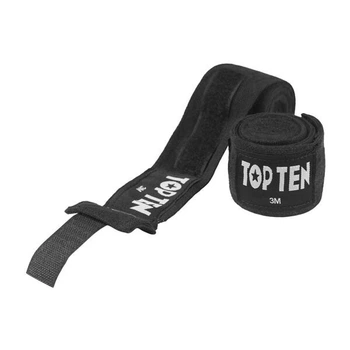 Бінти боксерські 3 метри TopTen чорний BB-TT3
