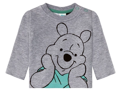 Світшот з двунитки на кнопках для хлопчика Disney Winnie the Pooh 370493-1 086-92 см (12-24 months) сірий