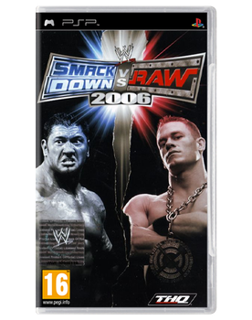 Игра Sony PlayStation Portable WWE SmackDown vs. Raw 2006 Английская Версия Б/У