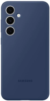 Чехол силиконовый Silicone Case для Samsung Galaxy S24 FE (S721) Blue