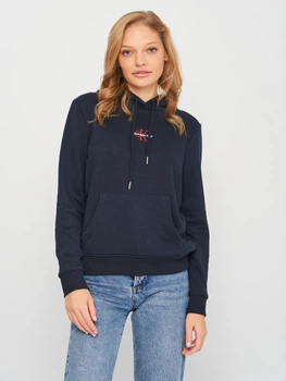 Худи женское Calvin Klein Jeans 10799.3 XS Темно-синее