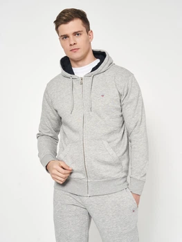 Толстовка GANT 10947.2 S (44) Светло-серая