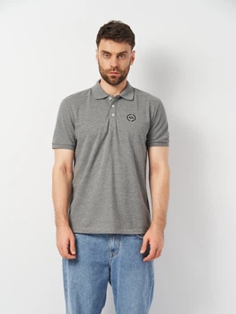 Поло длинное мужское Armani Exchange 11353.4 S Серое