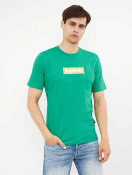Футболка Supreme 10698.14 L Зеленая с салатовым