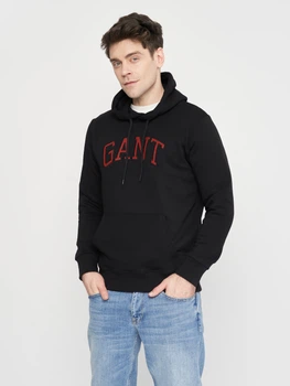Худи мужское GANT 10989.1 2XL Черное