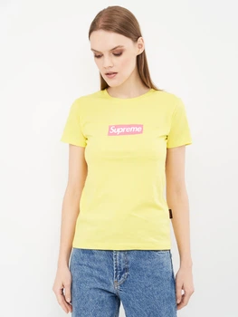 Футболка женская Supreme 10701 L Желтая (ROZ6400037245)