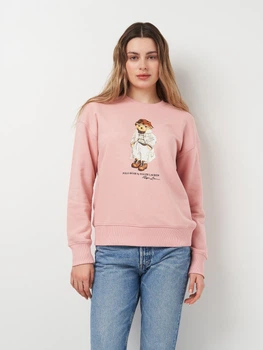 Свитшот женский Polo Ralph Lauren 11425.4 L Розовый (ROZ6501093615)