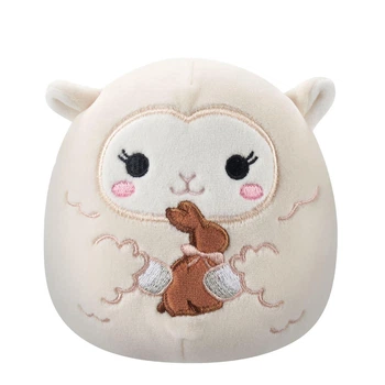 Мягкая игрушка SQUISHMALLOWS – ягнёнок София 13 см, мягкая плюшевая детская игрушка (SQER00906)