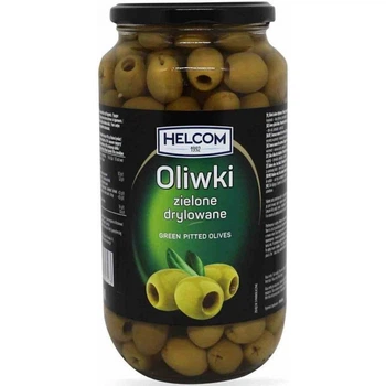 Оливки Helcom зеленые без косточки 935 г (5907431657573)
