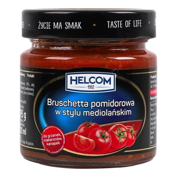 Соус Брускетта Helcom медиоланская с помидорами 225 мл (5902166710104)