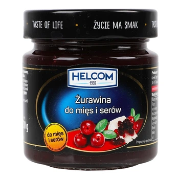 Соус Helcom Клюква для мяса и сыров 210 г (5902166710029)
