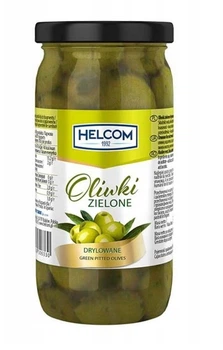 Оливки Helcom зеленые без косточки 230 г (5907771442051)