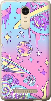 Чохол Xiaomi Redmi Note 3 pro Рожева галактика "4146t-335-70447"