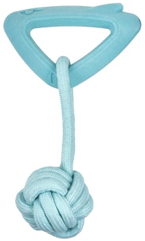Іграшка AnimAll GrizZzly Baby 0419 Акула з канатом PS1065R 15.8 х10.2х2.8 см М'ятна (6914068020419)