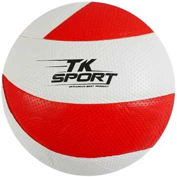 Мяч волейбольный TK Sport, 280-300 г, клейкий, материал мягкий PVC, размер №5