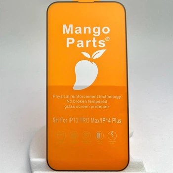 Защитное стекло Mango ESD на iPhone 14 PLUS Anti static 9H глянцевое 5D full glue glass для айфон 6.7