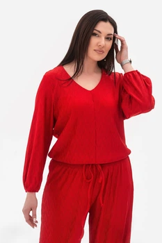 Блуза Garne 54(4XL) Красный (124848)