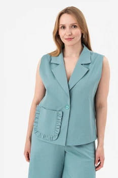 Піджак Garne 48(XL) Зелений (124736)