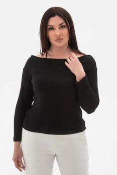 Лонгслив Garne 48(XL) Черный (124723)