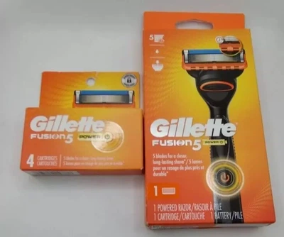 Бритвений станок Gillette Fusion5 Power з 5 картриджами