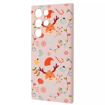 Чохол VVave Christmas Holiday Case for Samsung Galaxy M23/M13 Pink Sand
