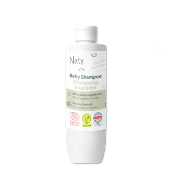 Детский шампунь для волос торговой марки NATY 240 мл