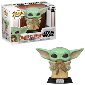 Фігурка Funko Pop Малюк Йода з жабою - The Child with Frog №379 10 см Star Wars Зіркові війни Фанко Поп Дитя