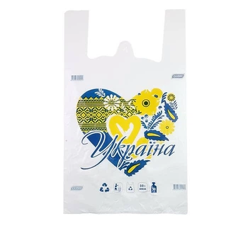Пакети майка Україна 30х50 см 200 шт. (9790)