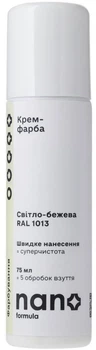 Крем-фарба Nano formula Світло-бежева 75 мл (4820291820554)