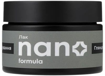 Лак глянцевий для гладкої шкіри Nano formula 100 мл (4820291820721)