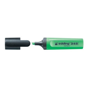 Маркер текстовыделитель Edding Highlighter 2-5 мм скошенный Зеленый (e-345/04)