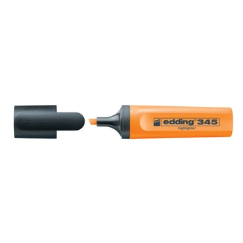 Маркер текстовыделитель Edding Highlighter 2-5 мм скошений Помаранчевий (e-345/09)