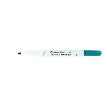 Маркер для ткани Centropen Textile 2 мм Зеленый (2739/04)