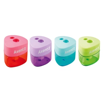 Точилка с контейнером Axent Pastel soft mix (1157-A)