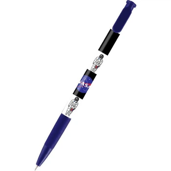 Ручка шариковая Kite Nasa 0,5 мм автомат. синяя (NS21-363)