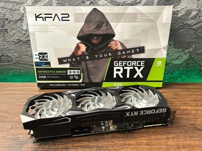 Видеокарта RTX 3090 24GB KFA2 SG 1-Click OC (39NSM5MD1GNK) Б/В