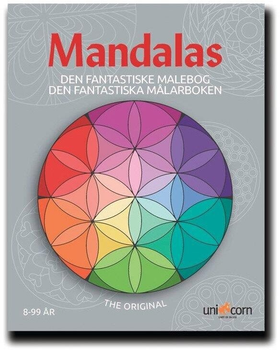 Fantastyczna książka do kolorowania Unicorn z mandalami dla osób w wieku od 8 do 99 lat (9788791891076)