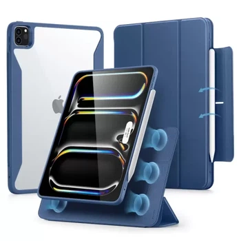 Чехол ESR Rebound Hybrid Case 360 Navy Blue для iPad Pro 11" M5 | M4 (2025 | 2024) (1B1990304)