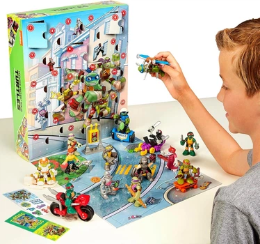Адвент-календарь Черепашки-ниндзя Teenage Mutant Ninja Turtles Advent Calendar by Playmates Toys (80999)