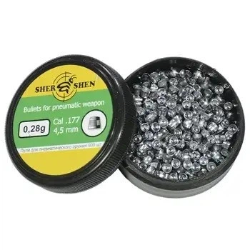 Пули Шершень пневматические 0,28 g 4,5 мм 300шт (00-00001841)