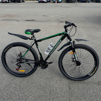 Велосипед CrossBike 27,5" Everest 2022 Рама-19,5" black-green