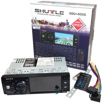 Автомагнитола Shuttle SDU-4050 Black/Green